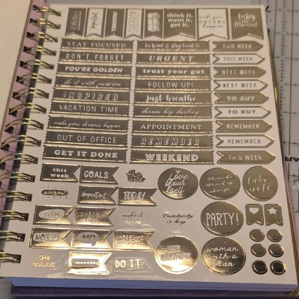 Badgley Mischka elegant notebook
